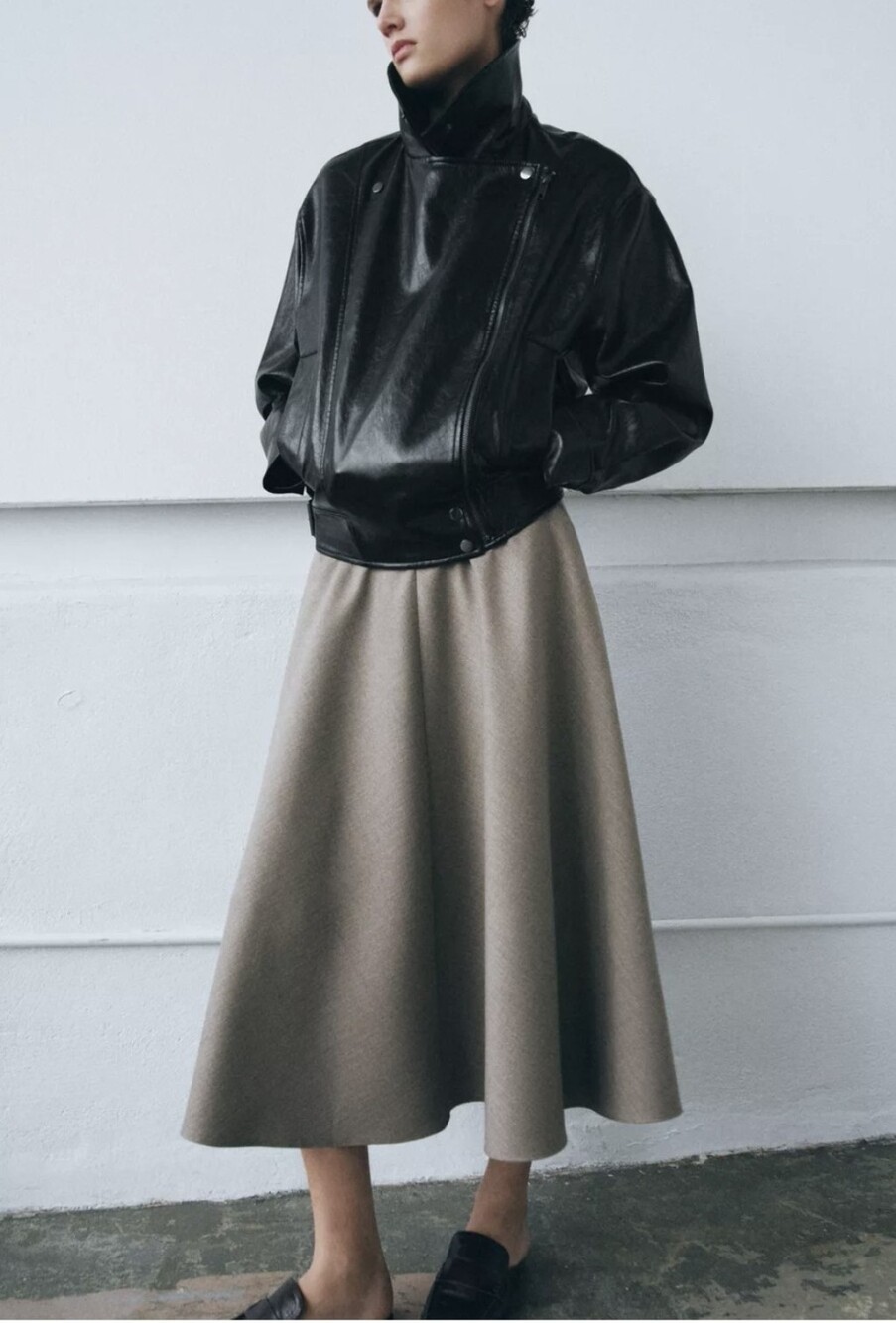 Zara FAUX LEATHER JACKET(S)